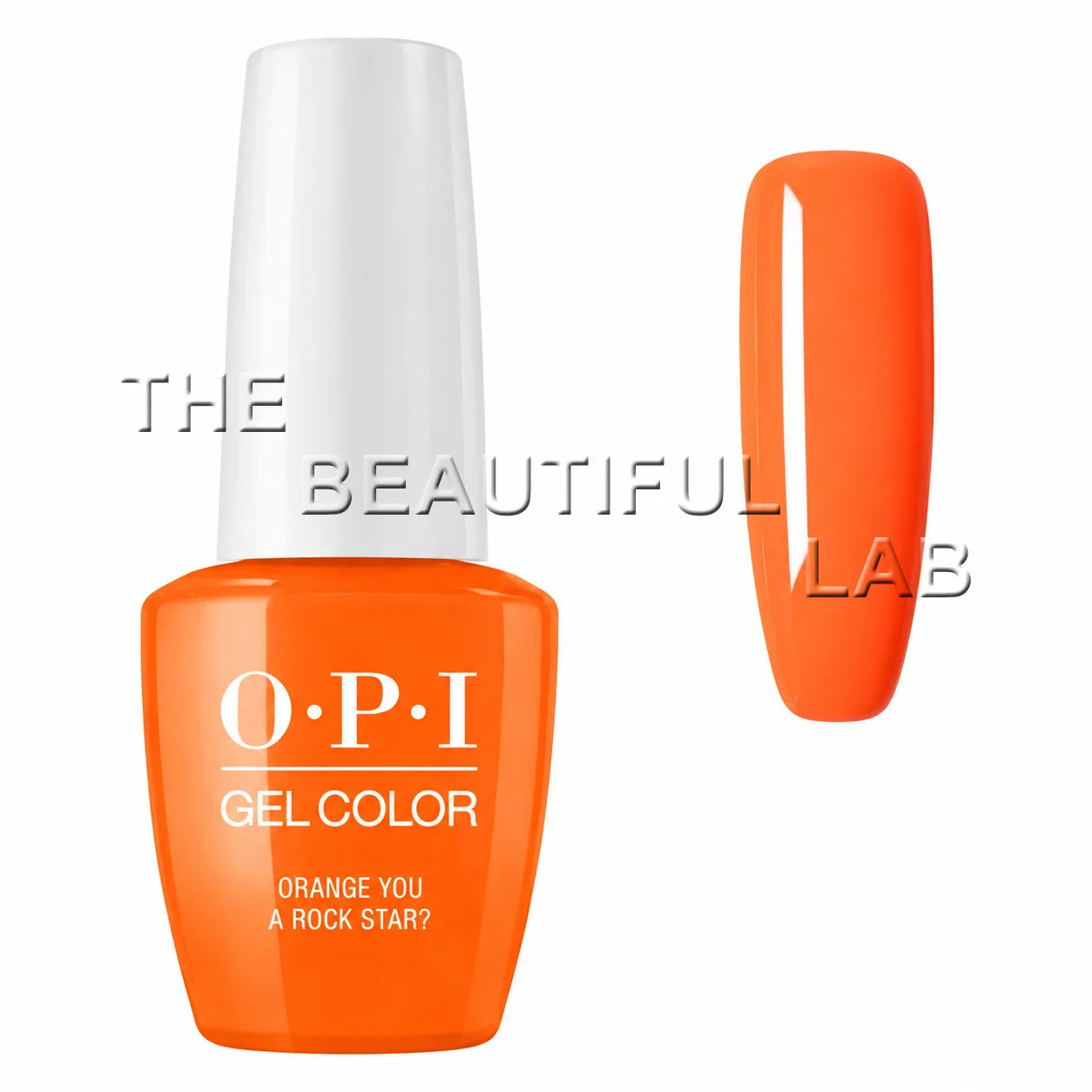 OPI GelColor N71 - Orange You a Rock Star? 15ml (White Cap)