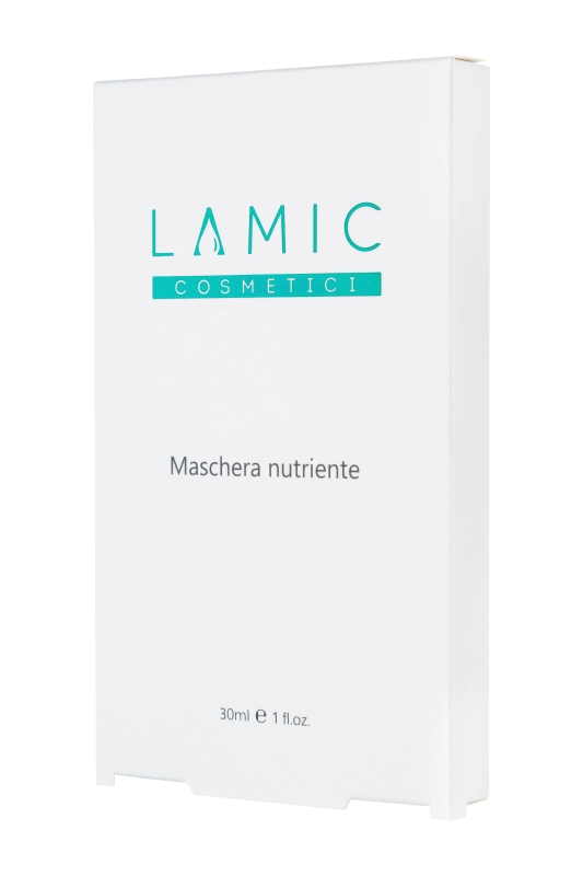 Lamic Cosmetici mask packaging on a white background