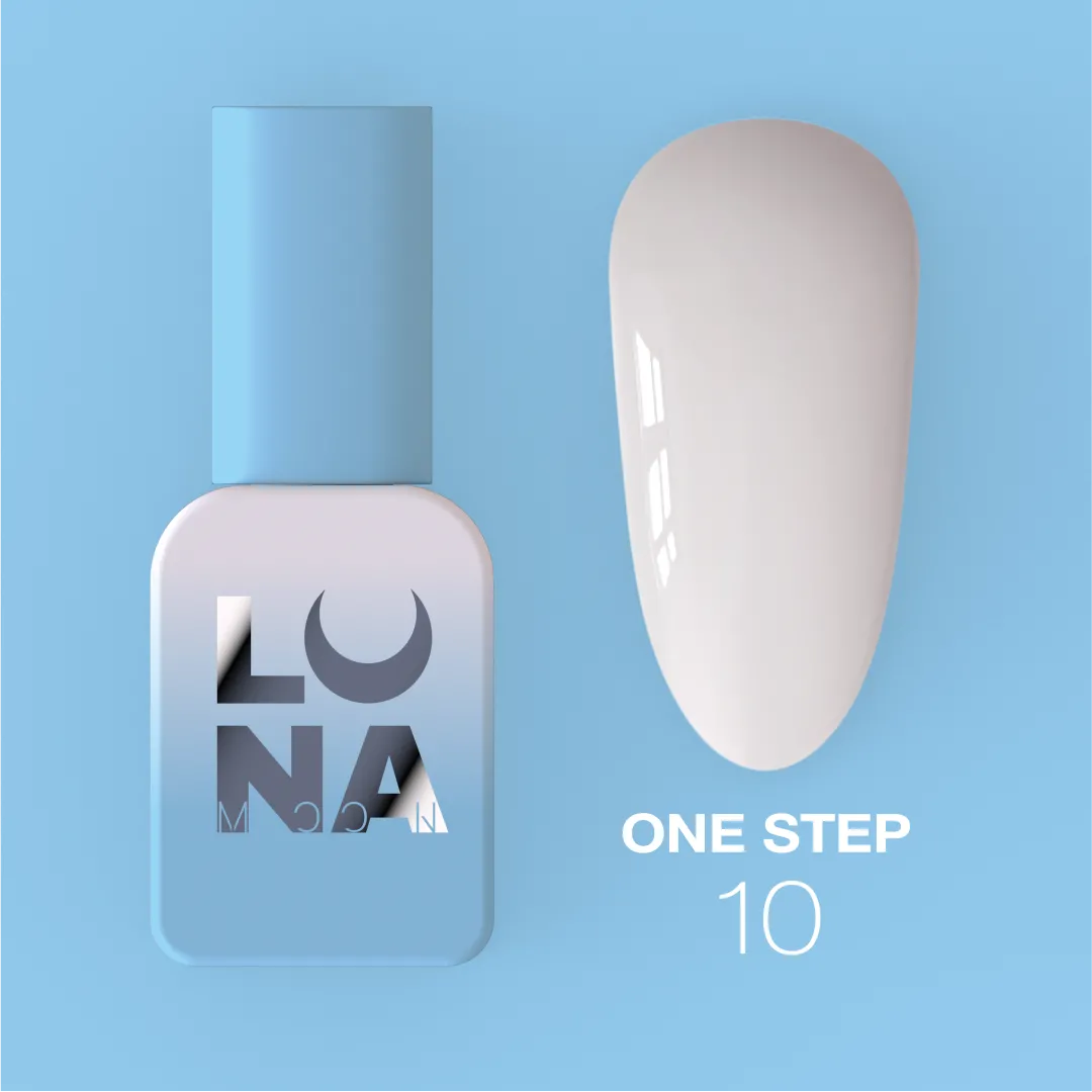 LUNA One Step Pedicure Gel Polish 8ml 3-in-1 gel polish by LUNAmoon