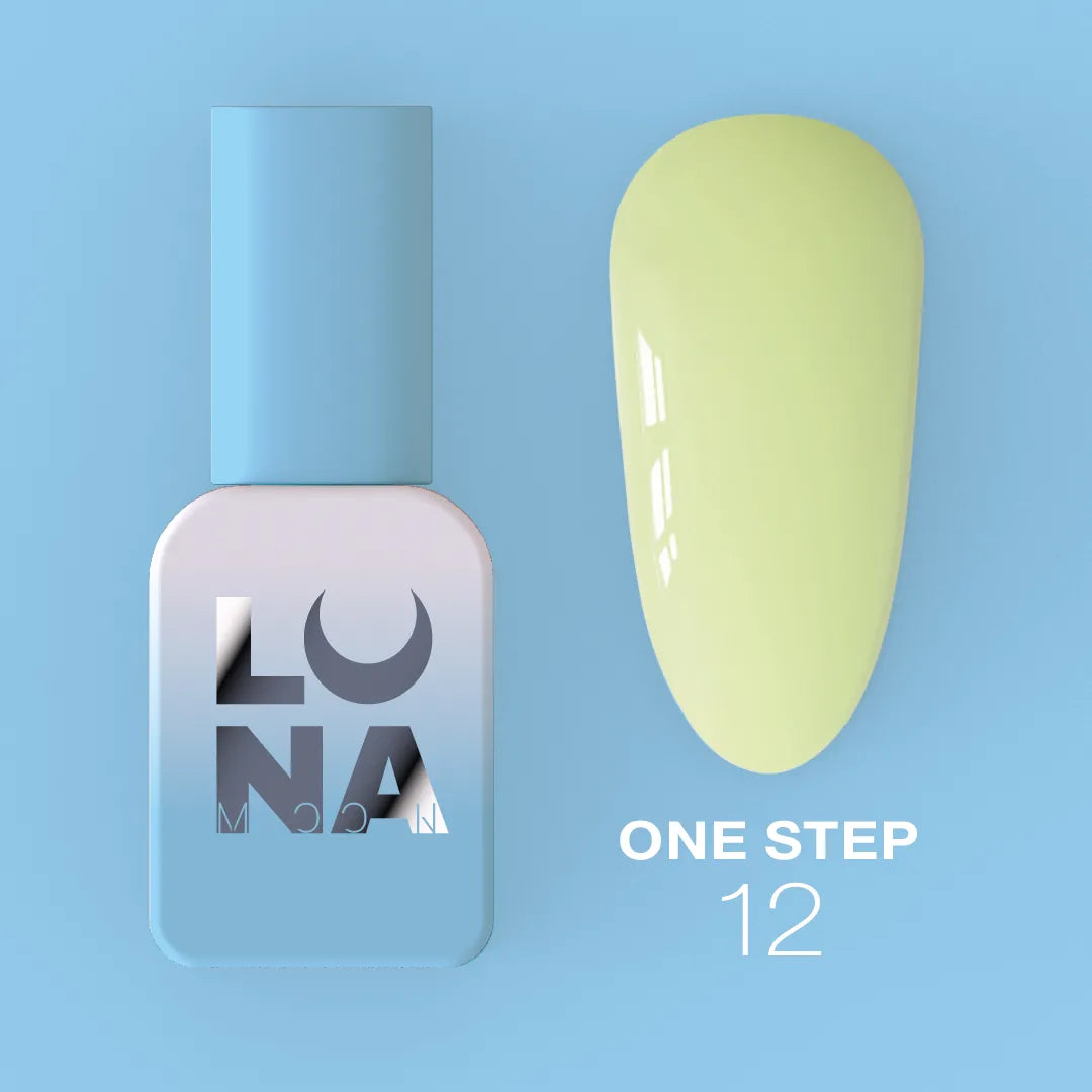LUNA One Step Pedicure Gel Polish 8ml 3-in-1 gel polish by LUNAmoon