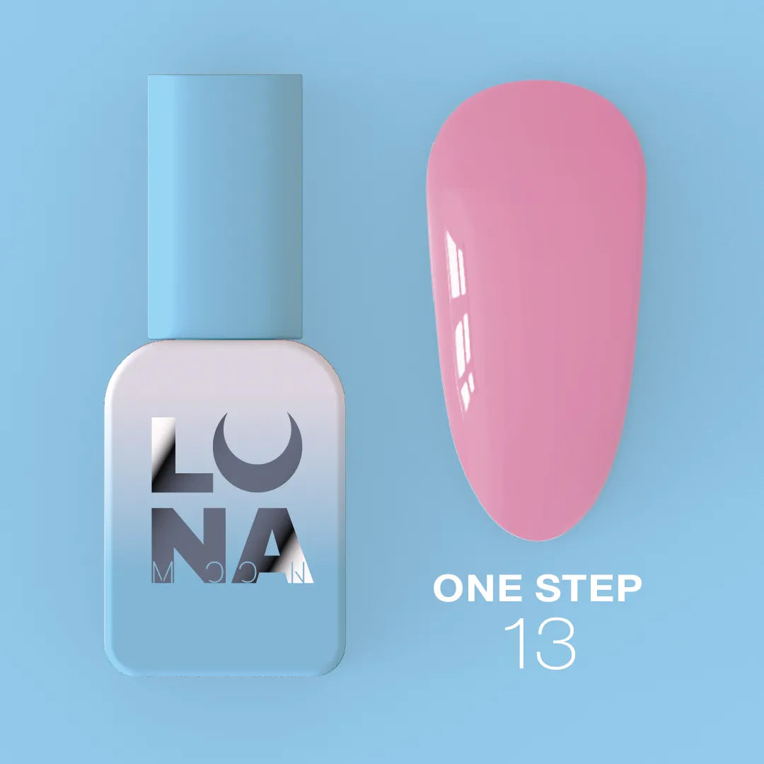 LUNA One Step Pedicure Gel Polish 8ml 3-in-1 gel polish by LUNAmoon