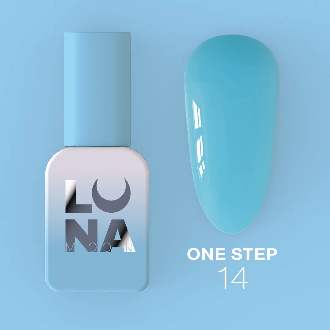 LUNA One Step Pedicure Gel Polish 8ml 3-in-1 gel polish by LUNAmoon