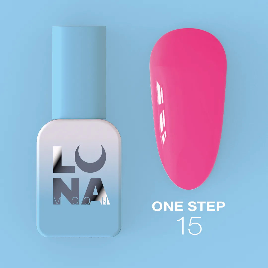 LUNA One Step Pedicure Gel Polish 8ml 3-in-1 gel polish by LUNAmoon
