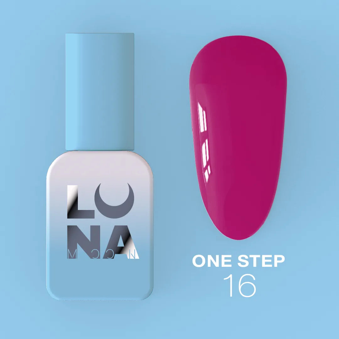LUNA One Step Pedicure Gel Polish 8ml 3-in-1 gel polish by LUNAmoon