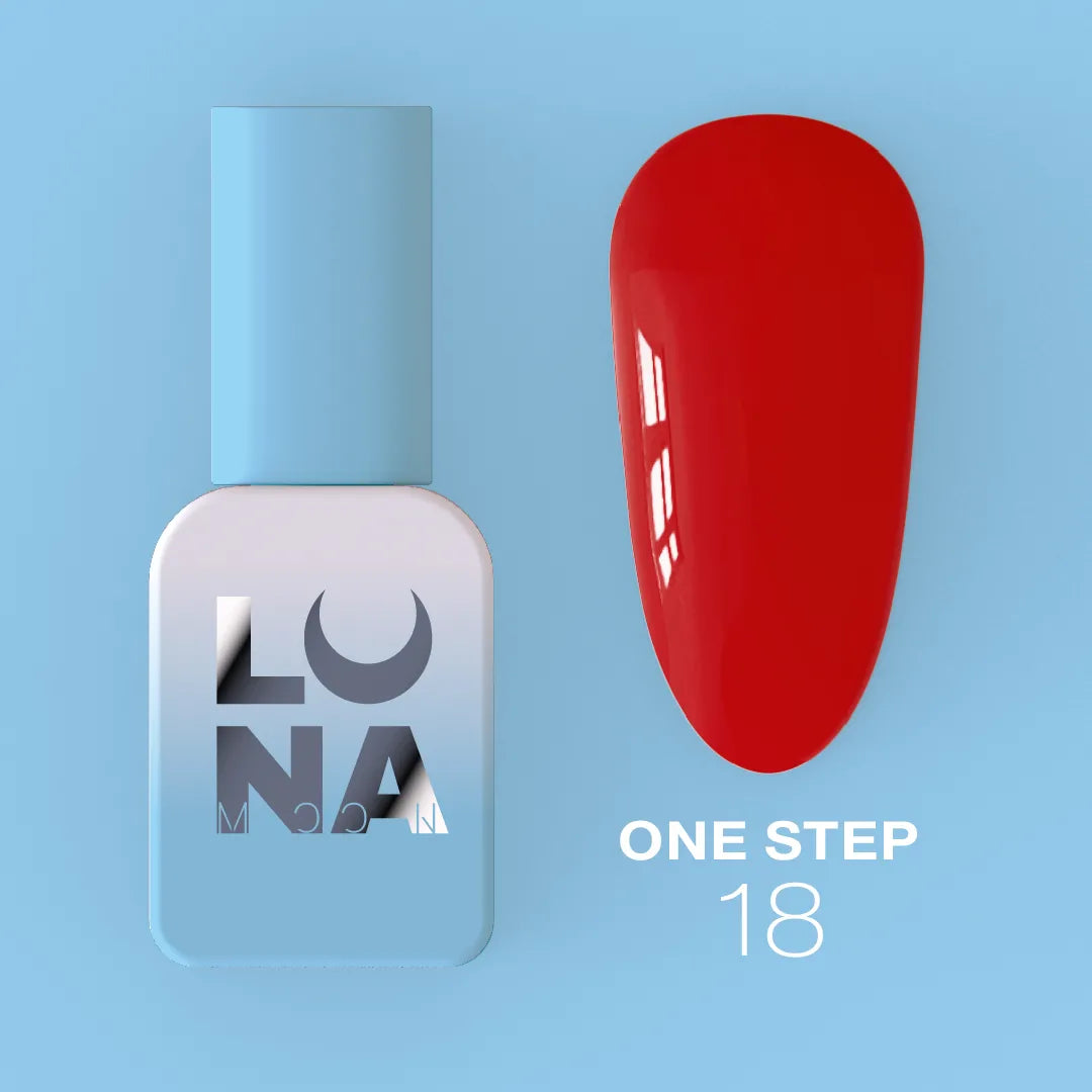 LUNA One Step Pedicure Gel Polish 8ml 3-in-1 gel polish by LUNAmoon