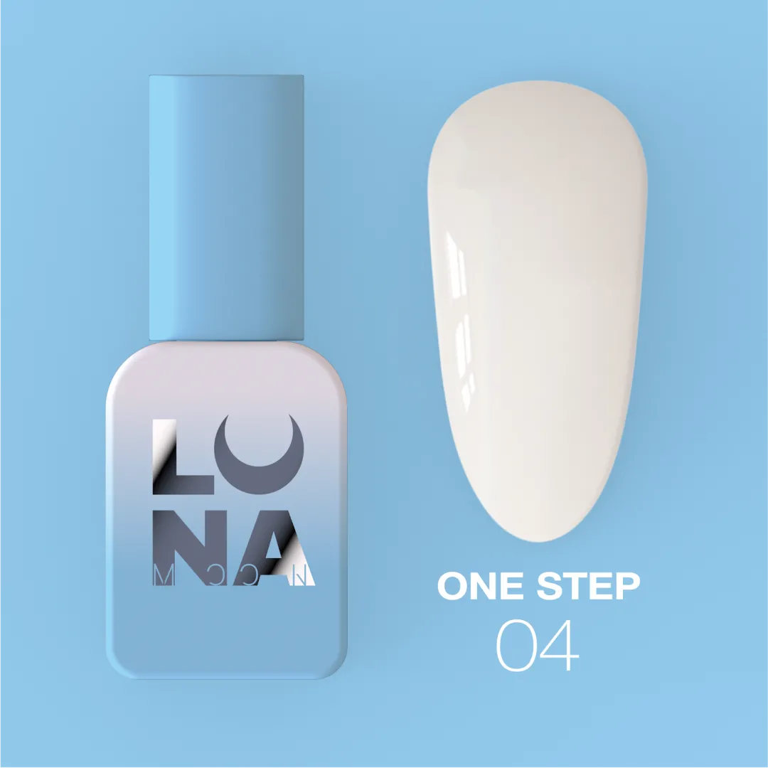 LUNA One Step Pedicure Gel Polish 8ml 3-in-1 gel polish by LUNAmoon