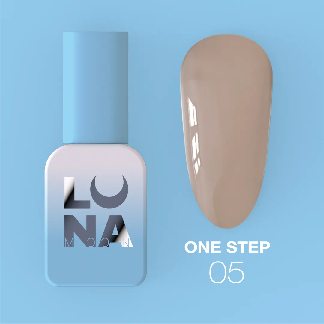 LUNA One Step Pedicure Gel Polish 8ml 3-in-1 gel polish by LUNAmoon