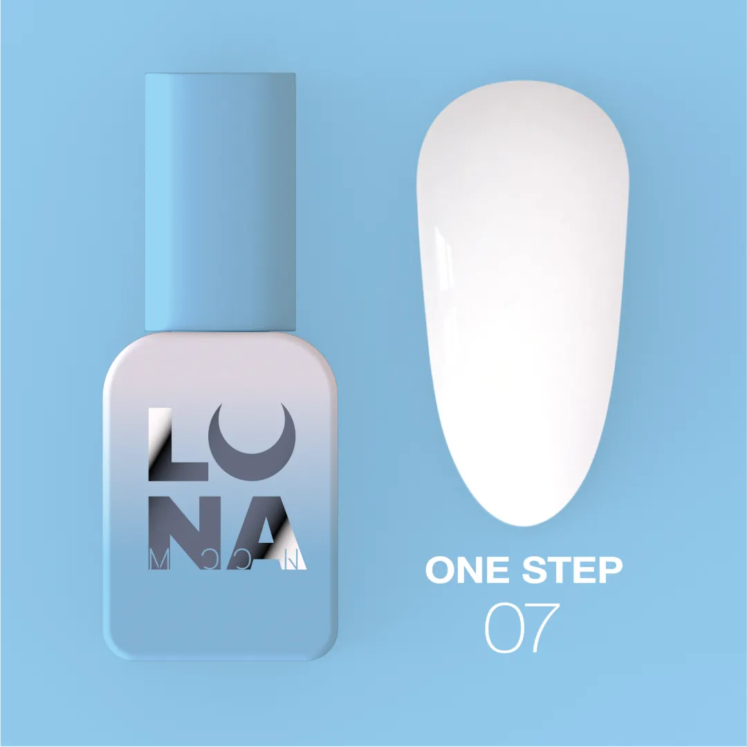 LUNA One Step Pedicure Gel Polish 8ml 3-in-1 gel polish by LUNAmoon