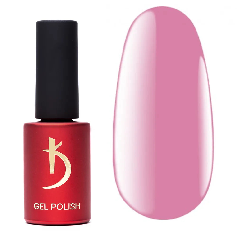 Kodi Professional Pink P 25 Gel Polish bottle and color swatch