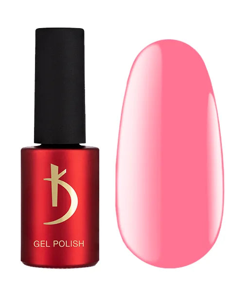 Kodi Professional Pink P 35 Gel Polish bottle and color swatch