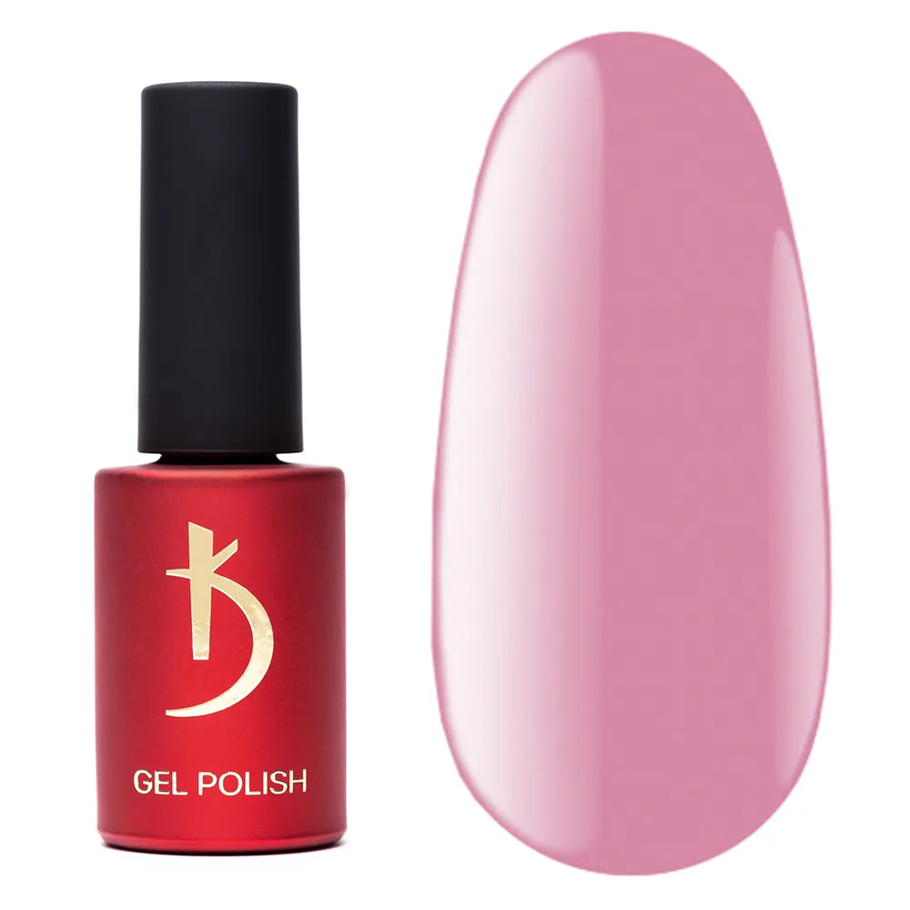 Kodi Professional Pink P 40 Gel Polish bottle and color swatch