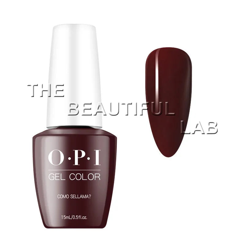 OPI GelColor P40 - Como Se Llama? 15ml (White Cap)