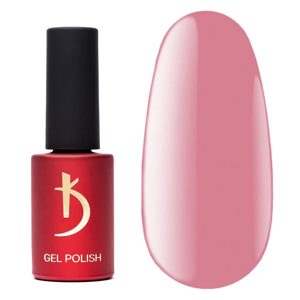 Kodi Professional Pink P 80 Gel Polish bottle and color swatch