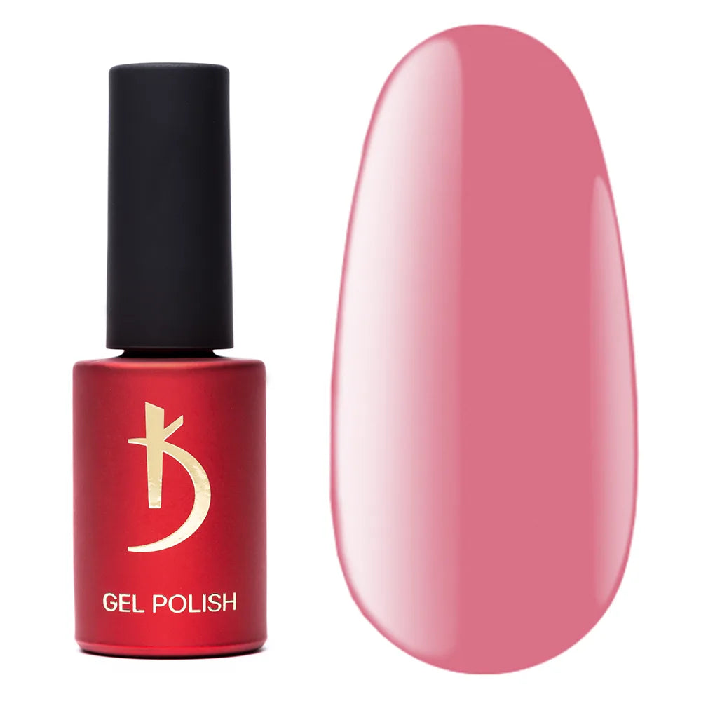 Kodi Professional Pink P 90 Gel Polish bottle and color swatch