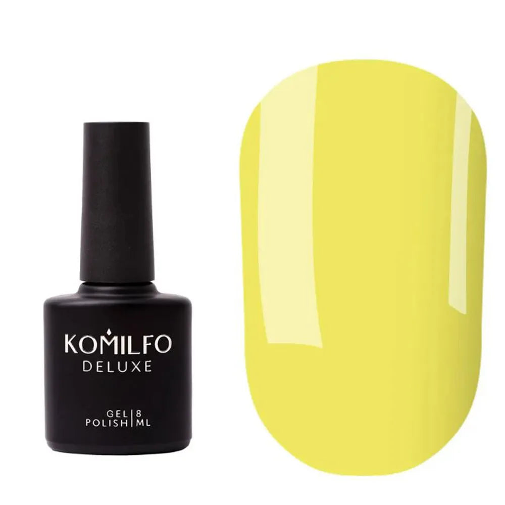 Komilfo Color Base Gel 8ml self-leveling colored base coat with brush