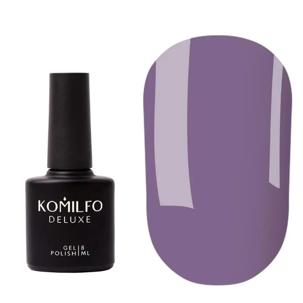 Komilfo Color Base Gel 8ml self-leveling colored base coat with brush
