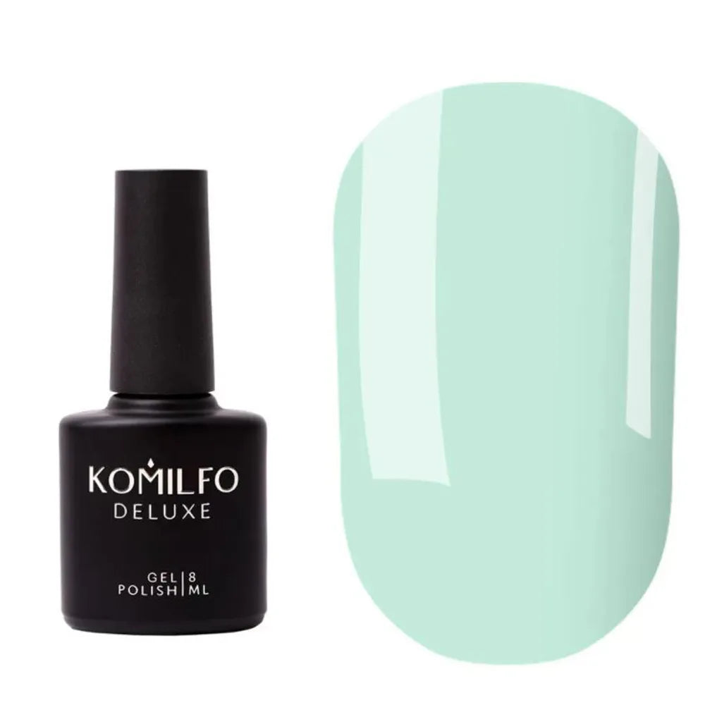 Komilfo Color Base Gel 8ml self-leveling colored base coat with brush