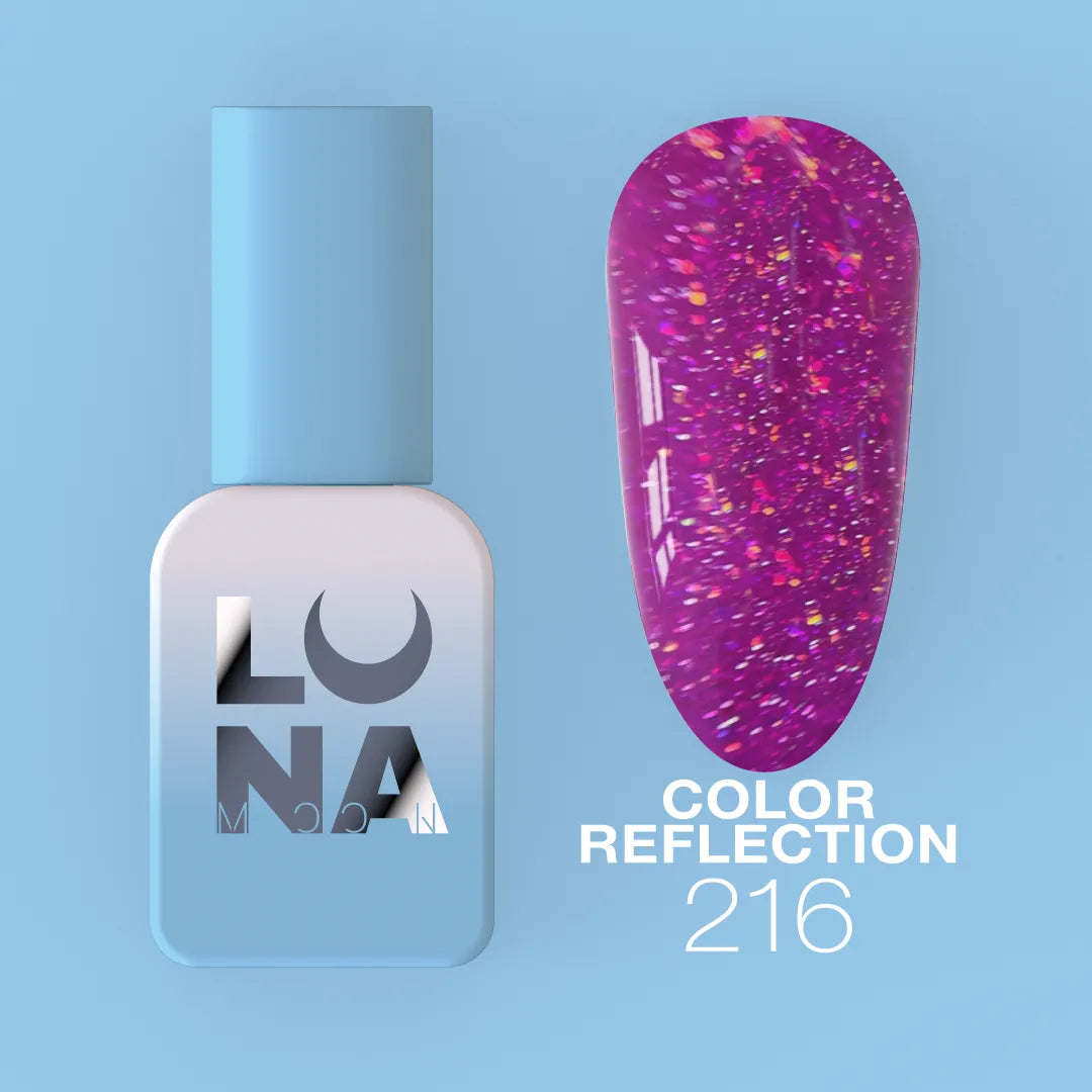 LUNA Reflective Gel Polish No. 216, 8ml