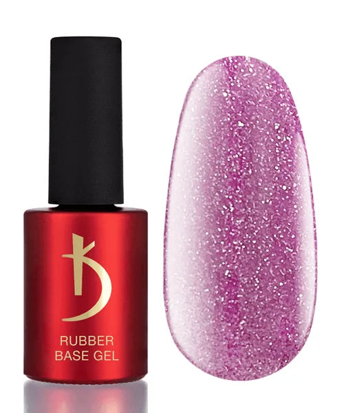 Kodi Professional Reflective Base Gel No. 02 bottle and reflective shimmer swatch