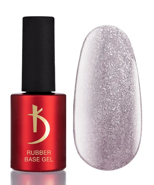 Kodi Professional Reflective Base Gel No. 08 bottle and reflective shimmer swatch