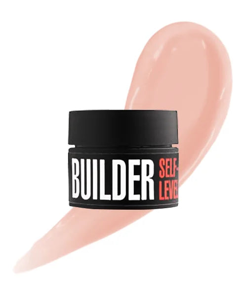 Kodi Professional Builder Self-Level Gel Retro Rose jar and color swatch