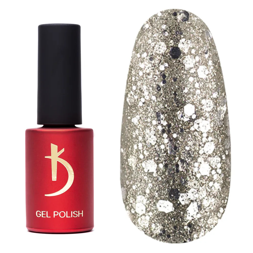 Kodi Professional Shine SH 10 Gel Polish bottle and color swatch