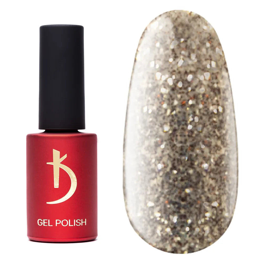 Kodi Professional Shine SH 110 Gel Polish bottle and color swatch