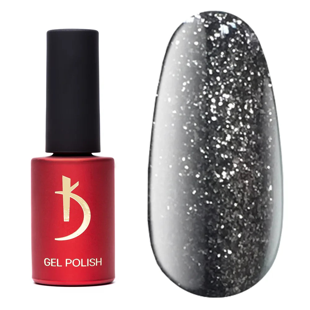 Kodi Professional Shine SH 112 Gel Polish bottle and color swatch