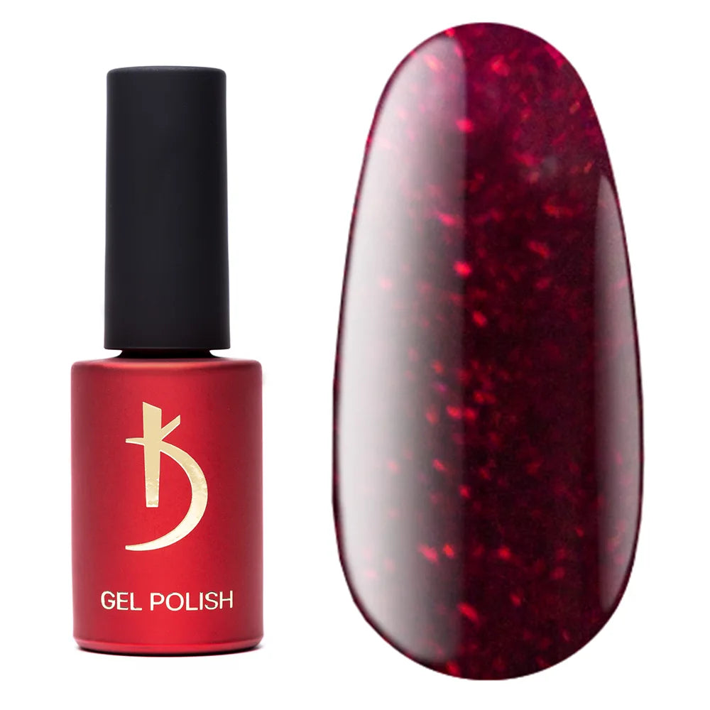 Kodi Professional Shine SH 220 Gel Polish bottle and color swatch