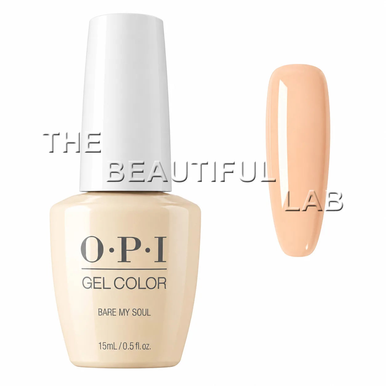 OPI GelColor SH4 - Bare My Soul 15ml (White Cap)