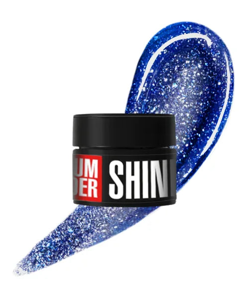 Kodi Professional Medium Builder Shine Gel 02 jar and color swatch