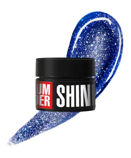 Kodi Professional Medium Builder Shine Gel 02 jar and color swatch