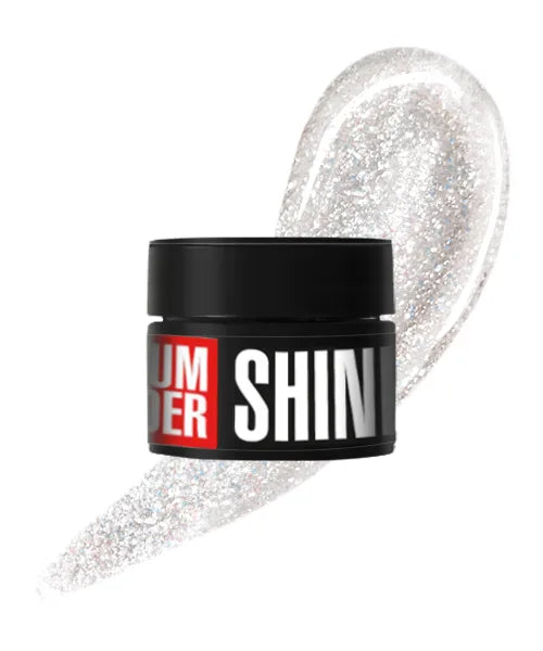 Kodi Professional Medium Builder Shine Gel 0 jar and color swatch
