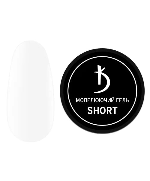 Kodi Professional Build It Up Gel Short nails 25ml jar and color swatch