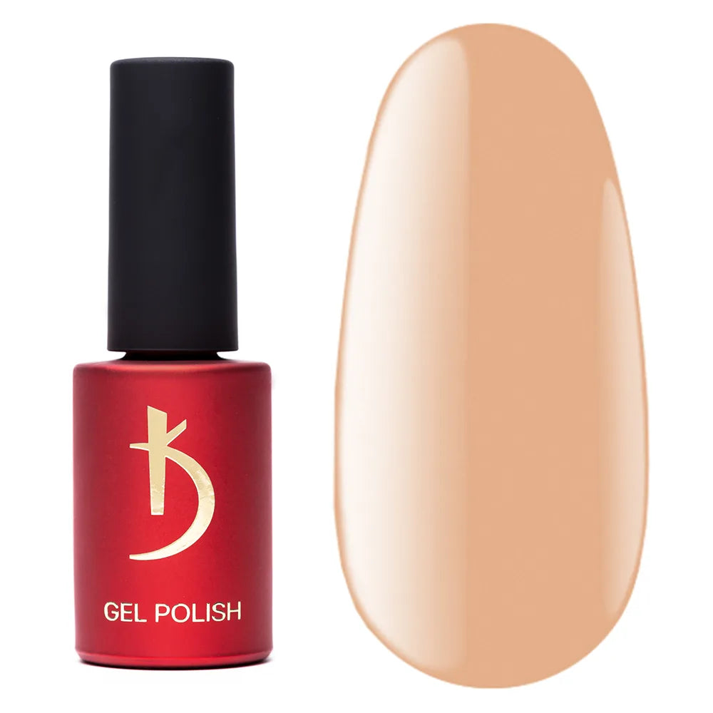 Kodi Professional Salmon SL 10 Gel Polish bottle and color swatch