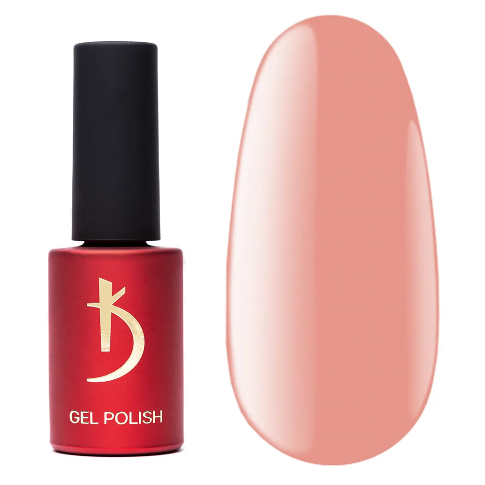 Kodi Professional Salmon SL 30 Gel Polish bottle and color swatch