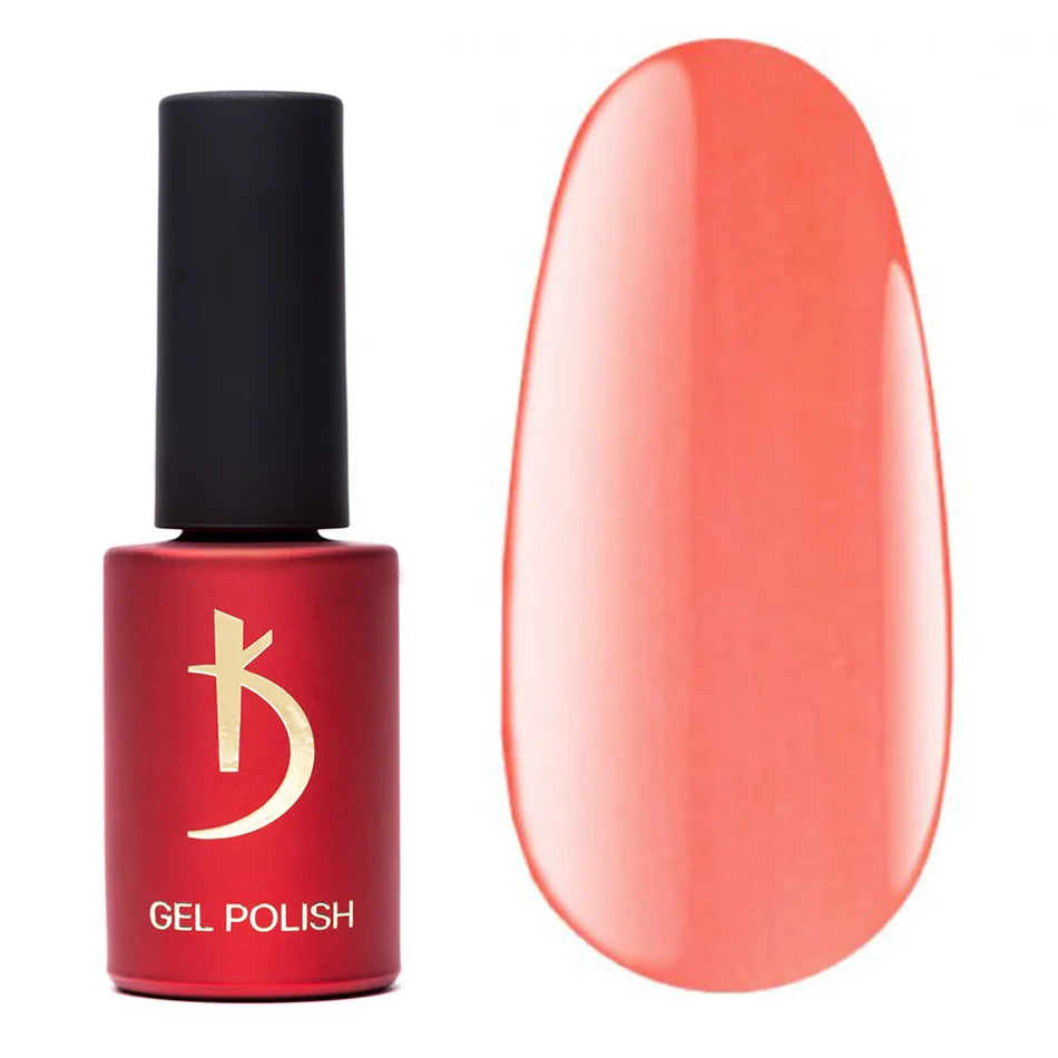 Kodi Professional Salmon SL 41 Gel Polish bottle and color swatch