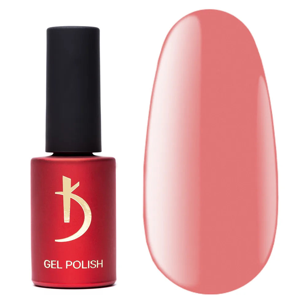 Kodi Professional Salmon SL 50 Gel Polish bottle and color swatch