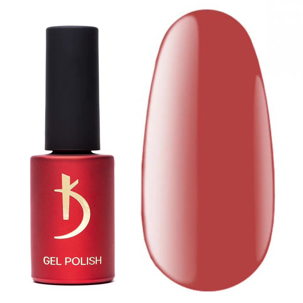 Kodi Professional Salmon SL 75 Gel Polish bottle and color swatch