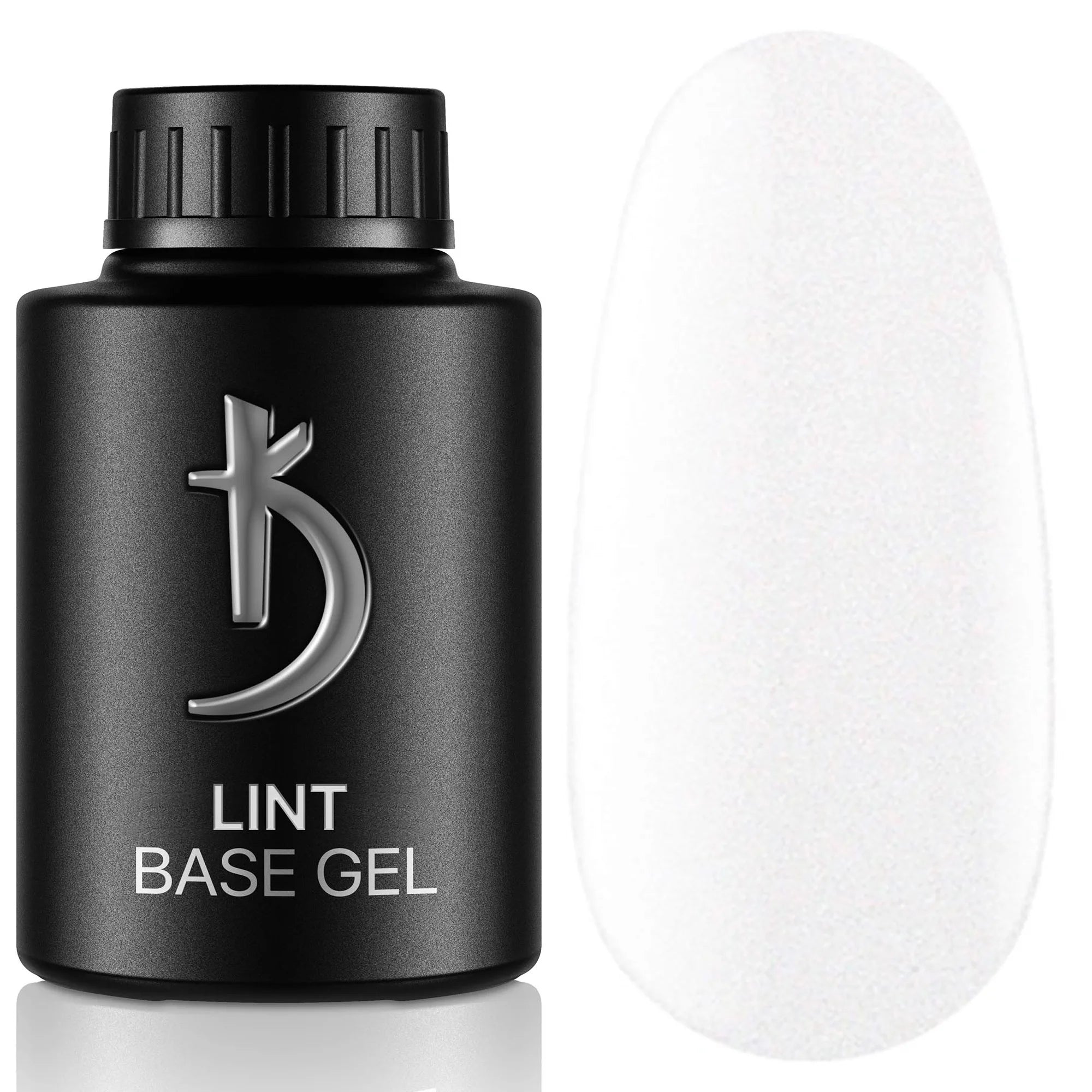 Kodi Professional Lint Base Gel Shine Milk bottle and nude color swatch