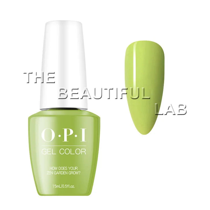 OPI GelColor T86 - How Does Your Zen Garden Grow? 15ml (White Cap)