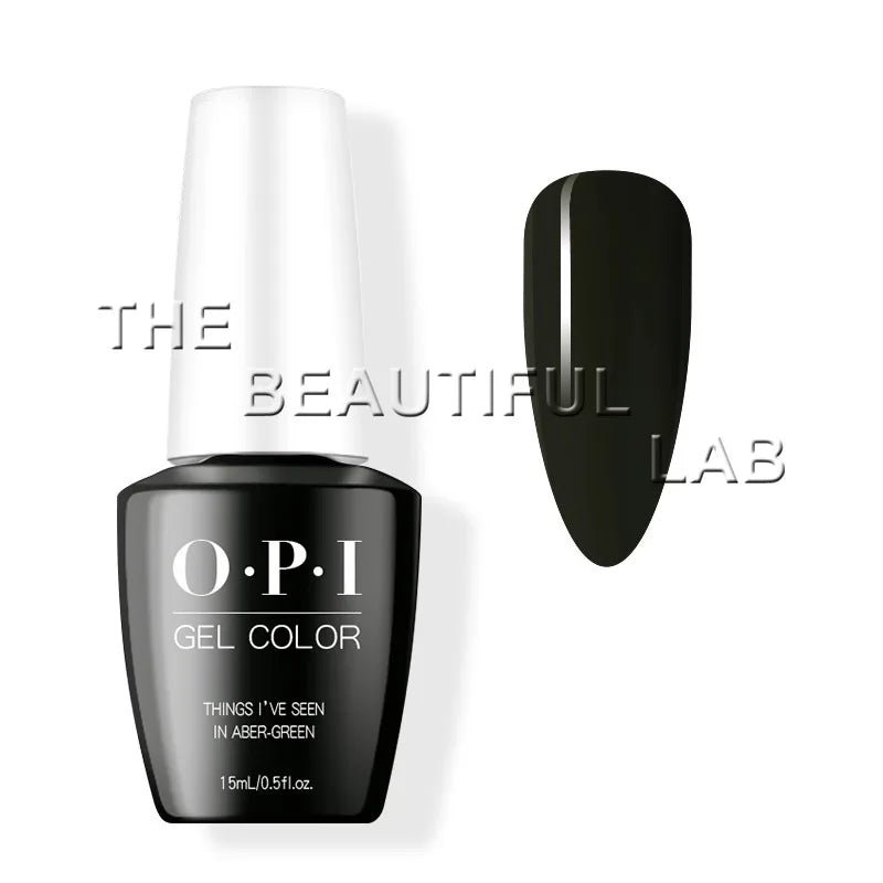 OPI GelColor U15 - Things I've Seen in Aber-green 15ml (White Cap)