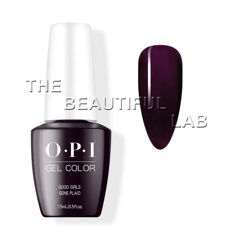 OPI GelColor U16 - Good Girls Gone Plaid 15ml (White Cap)
