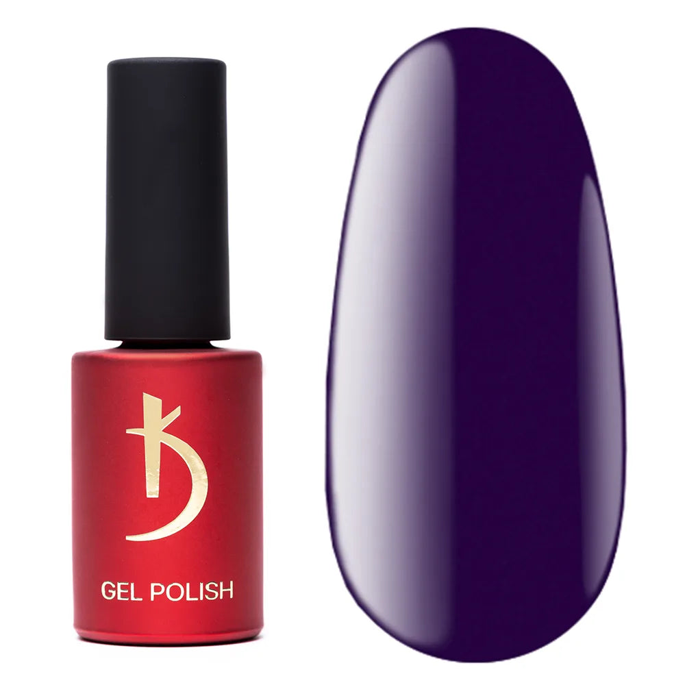 Kodi Professional Violet V 10 Gel Polish bottle and color swatch