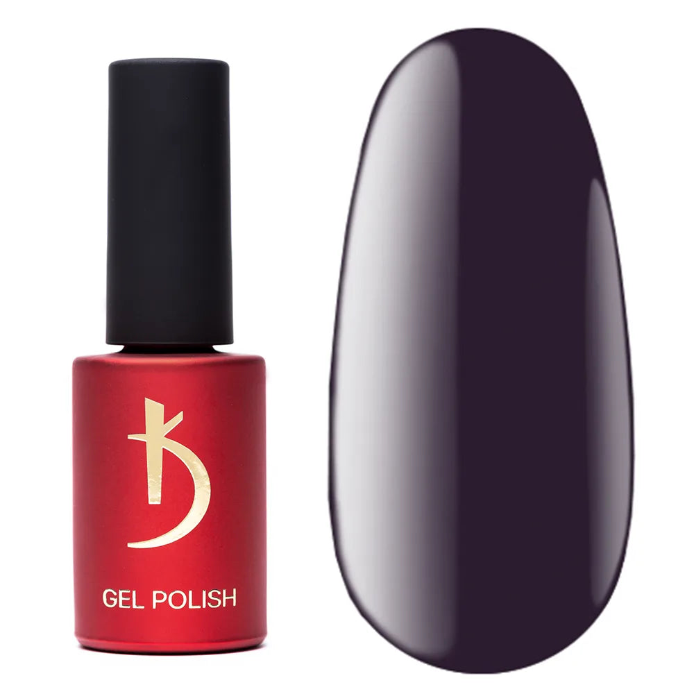 Kodi Professional Violet V 20 Gel Polish bottle and color swatch