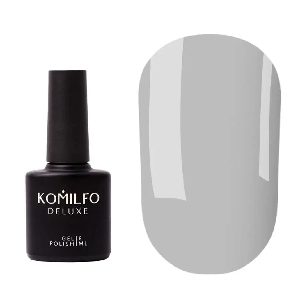 Komilfo Color Base Gel 8ml self-leveling colored base coat with brush