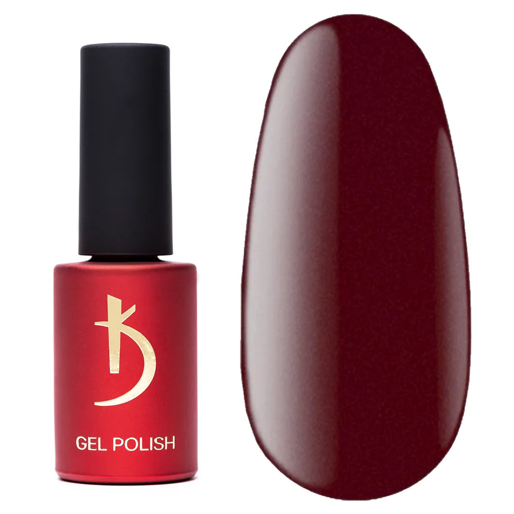 Kodi Professional Wine WN 03 Gel Polish bottle and color swatch