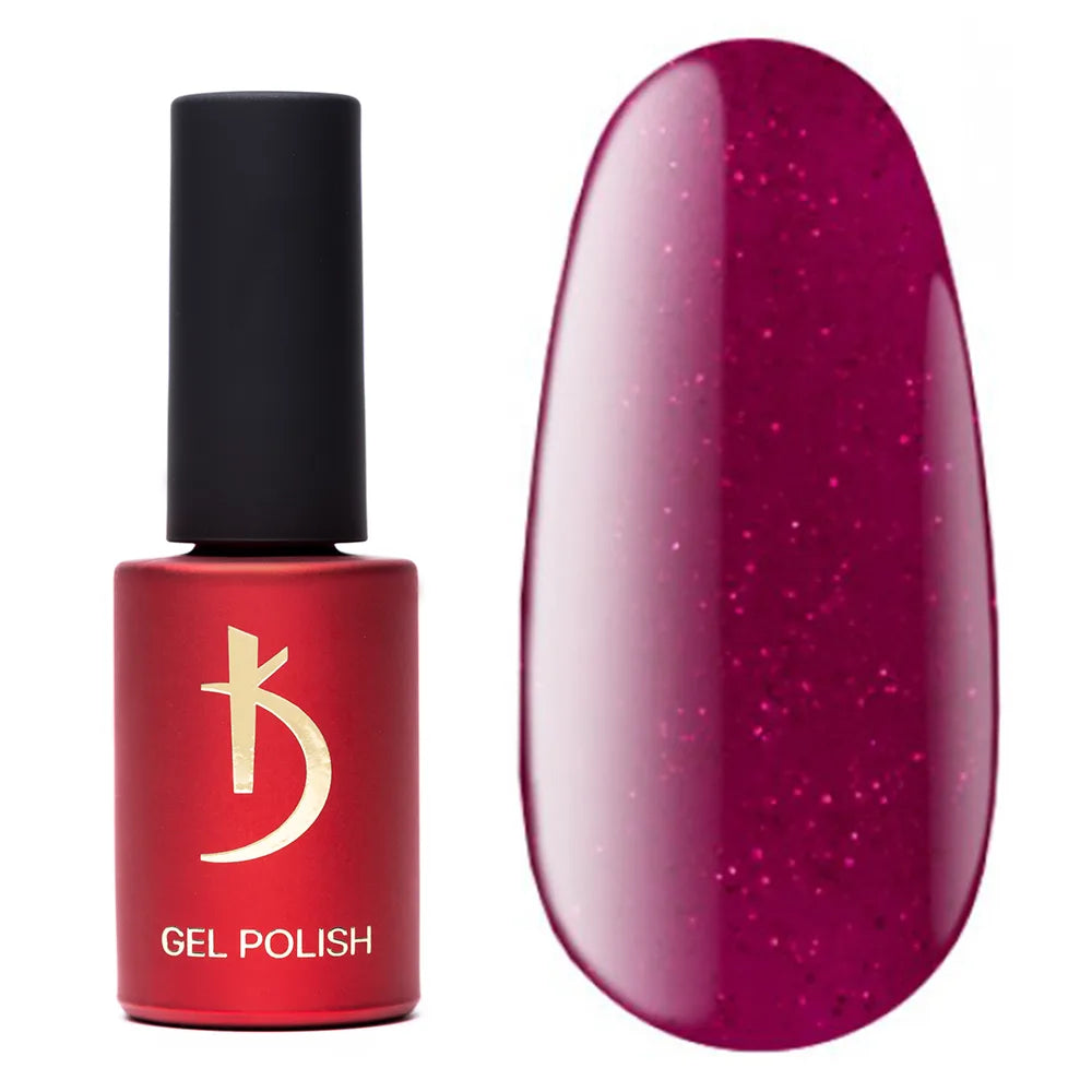 Kodi Professional Wine WN 05 Gel Polish bottle and color swatch