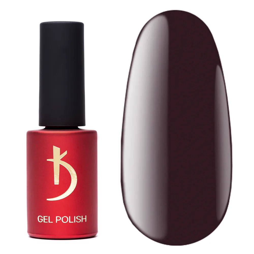 Kodi Professional Wine WN 100 Gel Polish bottle and color swatch
