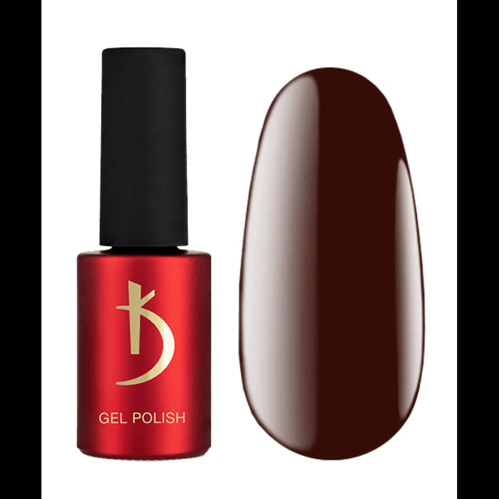 Kodi Professional Wine WN 105 Gel Polish bottle and color swatch